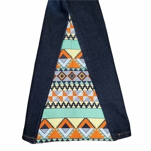 Vintage Rockies Low Rise Western Bell Bottom Jeans - Picture 4 of 5